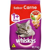 Racao whiskas carne 10kg gatos