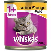Ração Whiskas Frango Patê Lata 290 Gr