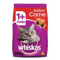 Ração Whiskas Para Gatos Adultos Sabor Carne