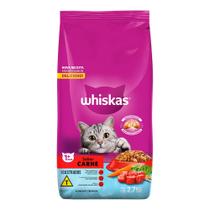 Ração Whiskas Para Gatos Castrado Sabor Carne 2.7Kg Ração Whiskas Para Gatos Castrado Sabor Carne 2.7Kg