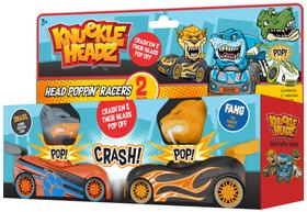 Race Car Toys Knuckle Headz, pacote com 2, Pull Back Ejecting Racer Race Car Toys Knuckle Headz, pacote com 2, Pull Back Ejecting Racer