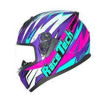 Race tech capacete sector electro purple/pink Race tech capacete sector electro purple/pink
