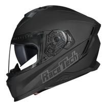 Race tech capacete volt monocolor matte black Race tech capacete volt monocolor matte black