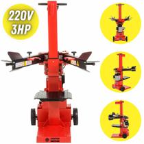 Rachador De Lenhas Kawashima Elétrico RL31250E 3cv 220V 15A C/ Força de 7 Toneladas P/ Uso Comercial