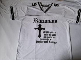 Racionais - camisa - frase - a gente sonha a vida inteira e só acorda no fim