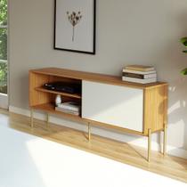 Rack 1 Porta de Correr 144cm 100% MDF R516 Florença Dalla Costa