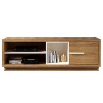 Rack 1 Porta Para 42 Polegadas Ra2002 Natural Off White Tecno Mobili Natural Off White