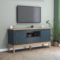 Rack 135cm Colonial X41 Cm 2 Portas 1 Gaveta