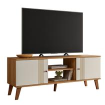 Rack 136 cm 2 Portas Para TV Ate 55 Polegadas Molly PTL Cor:Nature Off White