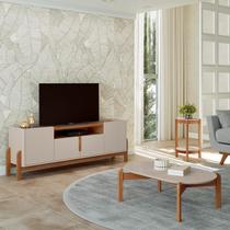 Rack 1,70 com Mesa de Centro e Mesa Lateral Lizz