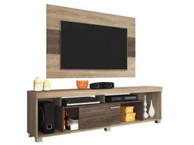 Rack 182 com Painel Para TV 65 Polegadas Tomaz Cinamomo Off White Madetec