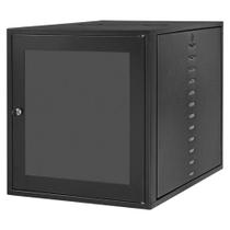 Rack 19' 12U 400MM - Aço Passagem Cabos Ventilação - Max Eletron