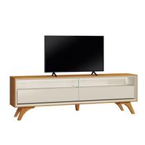 Rack 2 Gavetas Austria Para Tv 75 Com Led - Naturalle Off
