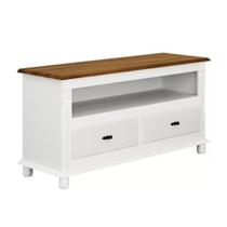 Rack 2 Gavetas + Nicho e Pés Torneados - Tommy Design