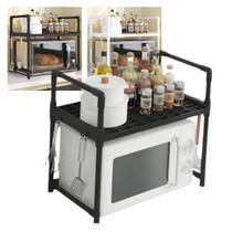 Rack 2 Plateleira Organizador de Cozinha Prateleira Suporte Para Microondas Sortido