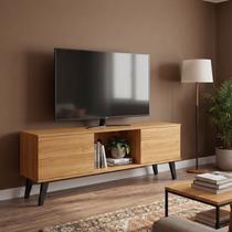 Rack 2 Portas 1 Nicho TV Ate 55"