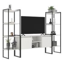 Rack 2 Portas Com Estante Clean