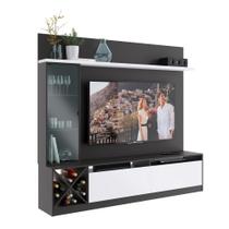 Rack 2021 - 1600x1804x350 grafite/branco quiditá Rack 2021 - 1600x1804x350 grafite/branco quiditá