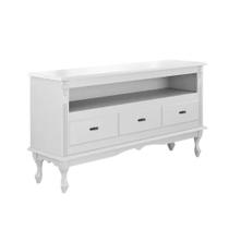 Rack 3 Gavetas + Nicho Pés Luiz XV - Tommy Design