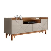 Rack Adria 180cm Sala TV até 65 Polegadas Pés Madeira Maciça Rack Adria 180cm Sala TV até 65 Polegadas Pés Madeira Maciça