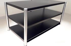 Rack Airon HT-100.03 aço black, coluna Inox