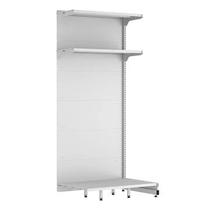 Rack Amapá Cereais Fit 60 Continuação 2,02x0,90x0,35 com 3 Bandejas Branco Rack Amapá Cereais Fit 60 Continuação 2,02x0,90x0,35 com 3 Bandejas Branco