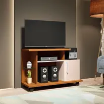 Rack Ambiente Smart Cinamomo Off White Hb Móveis