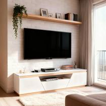 Rack Angular Para Tv Até 75 Polegadas Home Sala de Estar