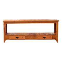 Rack Aparador 1,5 M com 2 Gaveta Madeira Maciça Natural Rack Aparador 1,5 M com 2 Gaveta Madeira Maciça Natural