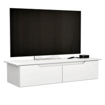 Rack Aparador Suspenso Flex Com 2 Portas Flop Branco