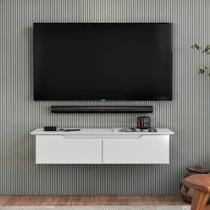 Rack / Aparador Suspenso Flow Cor: Branco