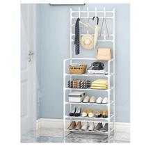 Rack Arara de Roupas multifuncional com Sapateira de 5 Andares Rack Arara de Roupas multifuncional com Sapateira de 5 Andares