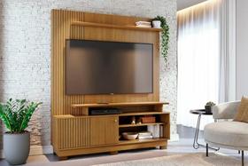 Rack Ares para TV de até 75 polegadas (COM PÉS) - Cumaru - Madetec