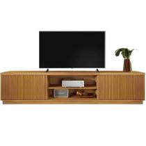 Rack Arezzo Mavaular 180cm para Tv Até 75 Polegadas 2 Portas Cor Naturale