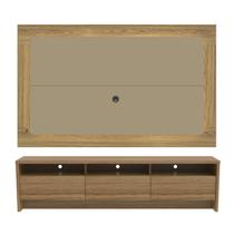 Rack Aspen com Painel Oslo para TV até 75 Polegadas