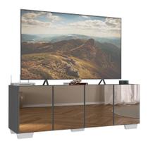 Rack Até 50 Polegadas Com Espelhos Mp1083 Grafite branco