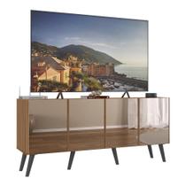 Rack Até 50 Polegadas Retrô Espelhos Mp1082 Rustic preto