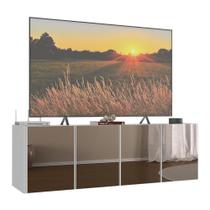 Rack Até 50 Polegadas Suspenso Com Espelhos Mp1081 Branco Branco