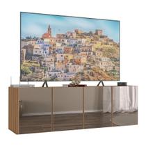 Rack Até 50 Polegadas Suspenso Com Espelhos Mp1081 Rustic Rustic