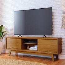 Rack Atlas com Portas de Correr para TV até 70" Ideal para Sala Pequena