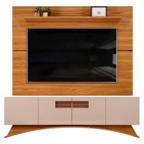 Rack Aurora 4 Portas com Painel para Tv até 70 Polegadas Vitório Carvalho 180cm Rack Aurora 4 Portas com Painel para Tv até 70 Polegadas Vitório Carvalho 180cm