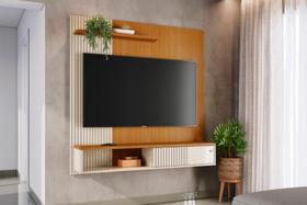 Rack Aurora para TV de até 65 polegadas - Cinamomo Off White - Madetec