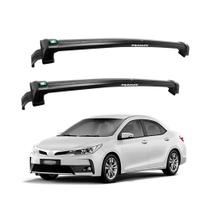 Rack Automotivo Alumínio New Wave Toyota Corolla 2015/2019 Cor Preto Equimax - 6285 Rack Automotivo Alumínio New Wave Toyota Corolla 2015/2019 Cor Preto Equimax - 6285