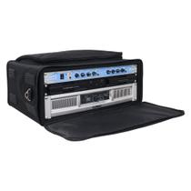Rack Bag Sound Town Portable 4U com 14 cm de profundidade com acessório