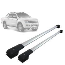 Rack Bagageiro De Teto Travessa Ford Ranger 2013 a 2022 Alumínio MN-520 Preto MN-521 Prata