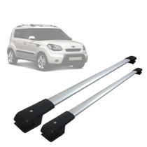 Rack Bagageiro De Teto Travessa Kia Soul 2008 a 2013 Alumínio MN-406 Preto MN-407 Prata MN Travessas Rack Bagageiro De Teto Travessa Kia Soul 2008 a 2013 Alumínio MN-406 Preto MN-407 Prata MN Travessas