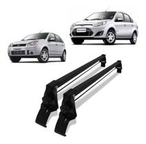 Rack Bagageiro de Teto Vhip Ford Fiesta Sedan Hatch 2002 até 2014