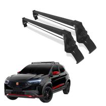 Rack Bagageiro Teto Fiat Pulse 2023 A 2024 Fixado Na Porta