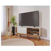 Rack Bancada Ambiente Otawa Off White Freijo Colibri