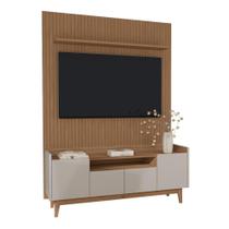 Rack Bancada Arena com Painel Sena para TV Até 60 Polegadas 4 Portas com Detalhe Frisado